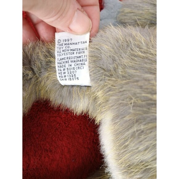 The Manhattan Toy Company 1997 Lemur Plush Animal 16 Inch - Picture 6 of 6